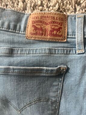 Levi's Light Blue Skinny Jeans